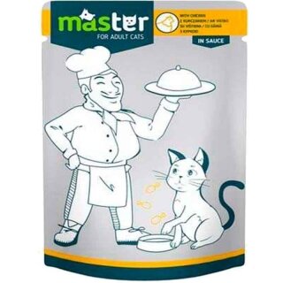 Master Tavuk Etli Pouch 80 gr Kedi Maması kullananlar yorumlar